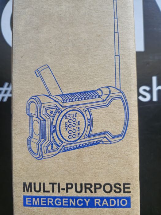 Преносимо радио за къмпинг природни бедствия