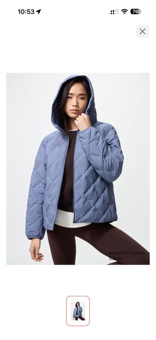 Женская куртка Uniqlo PUFFTECH Air