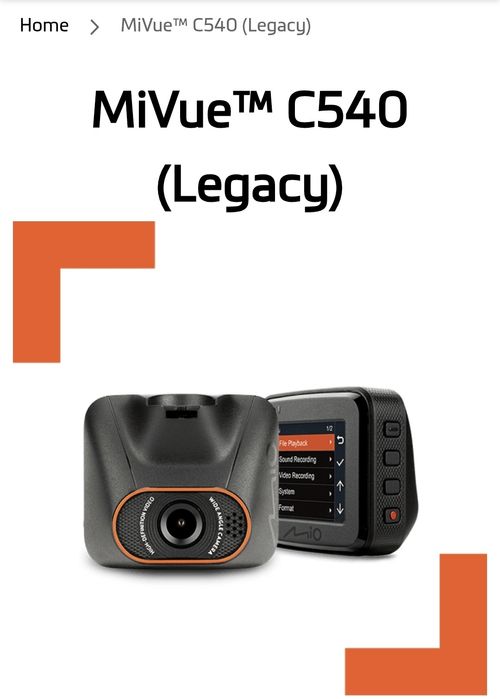 Camera bord auto mio mivue c540