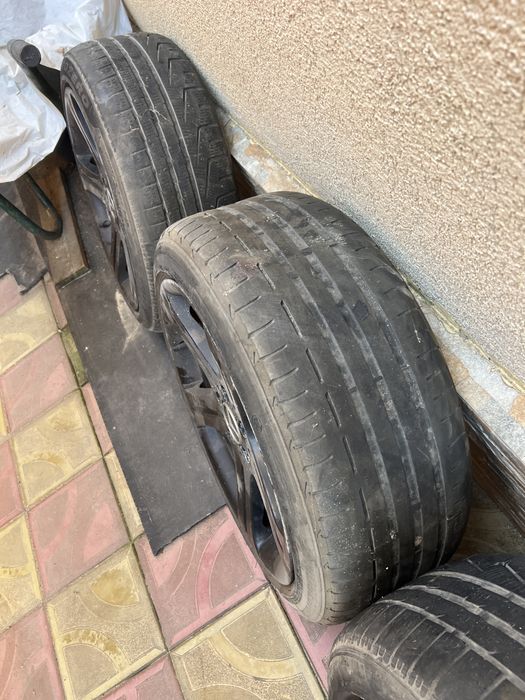 Jante mercedes pe 18+ cauciuc