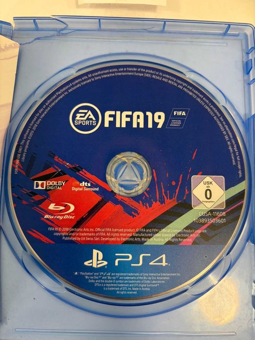 Fifa 19 PlayStation 4 (Ag 1 Alexandru B53569) Garantie 2 ani!