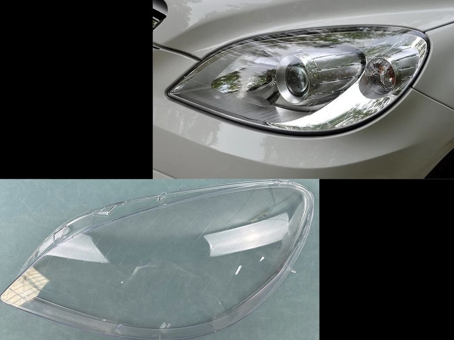 Стъкла за фарове на Mercedes B-Class W245 Facelift