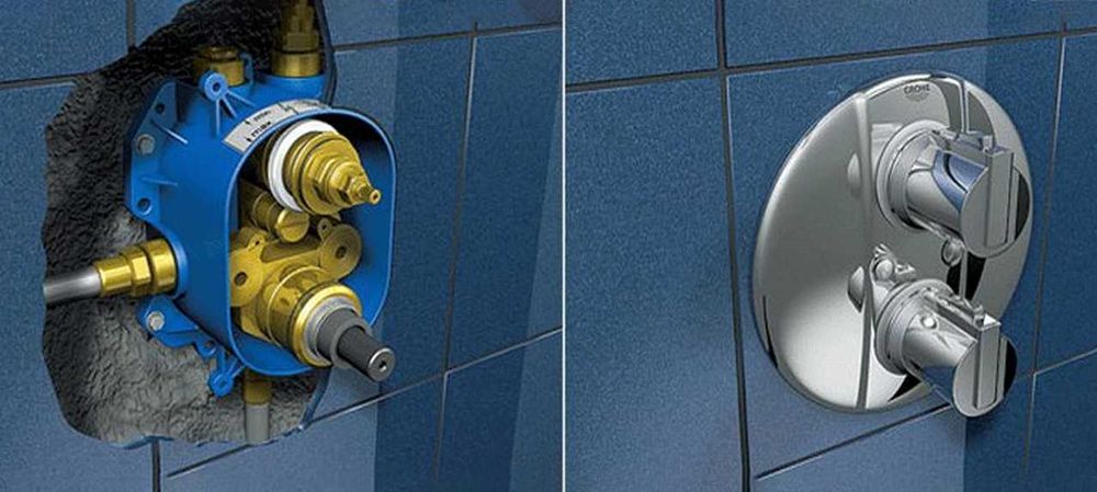 Монтаж смесителей (все типов)