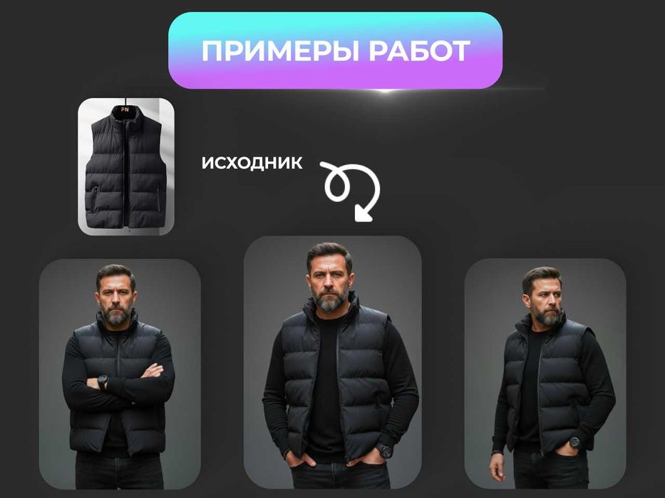 Ии нейрофотосессия и инфографика для маркетплейсов: Uzum, WB, Ozon