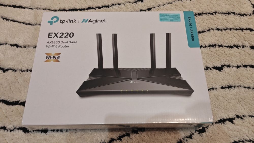Router Tp-Link EX220 Wi-Fi6 SIGILAT