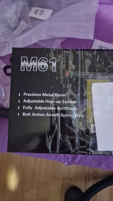 Vand urgent!!!PUSCA M61 4.2j modificata la 5.5[vand sau schimb]j