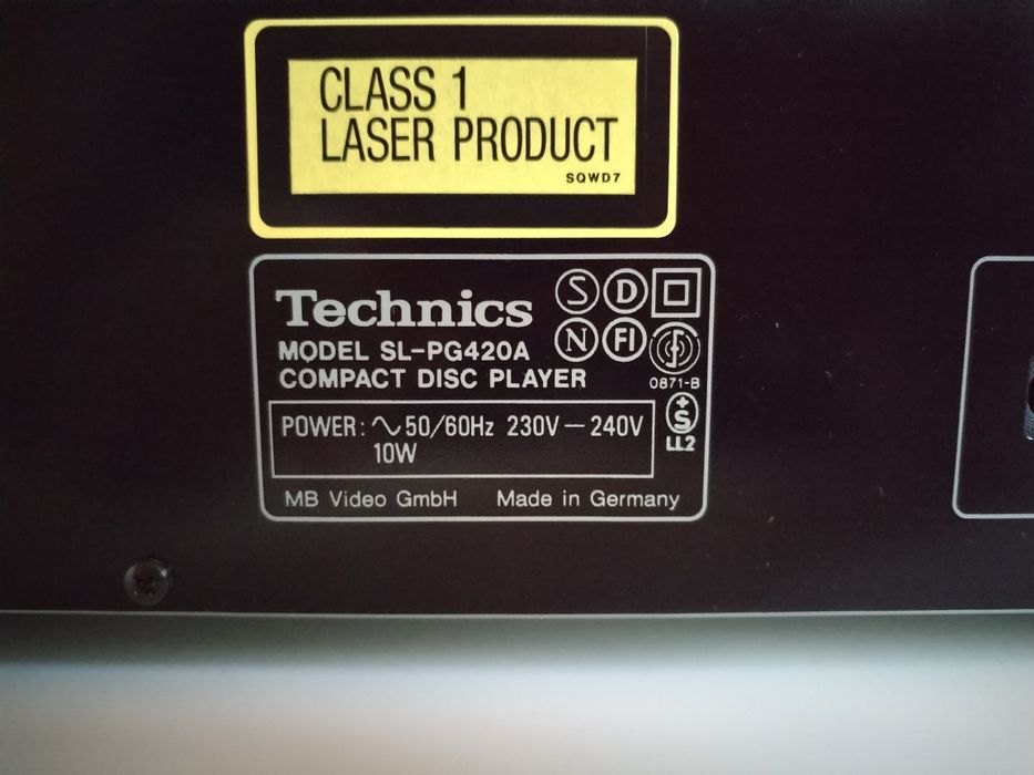 CD player technics