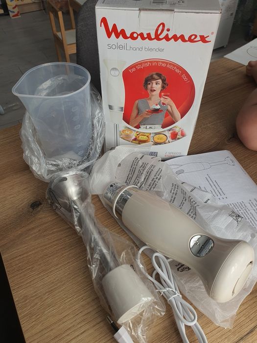 Blender de mână Moulinex Soleil – nou, nefolosit, cu cutie