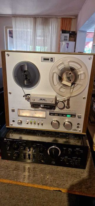 akai gx 255 magnetofon (pret fix) servisat recent