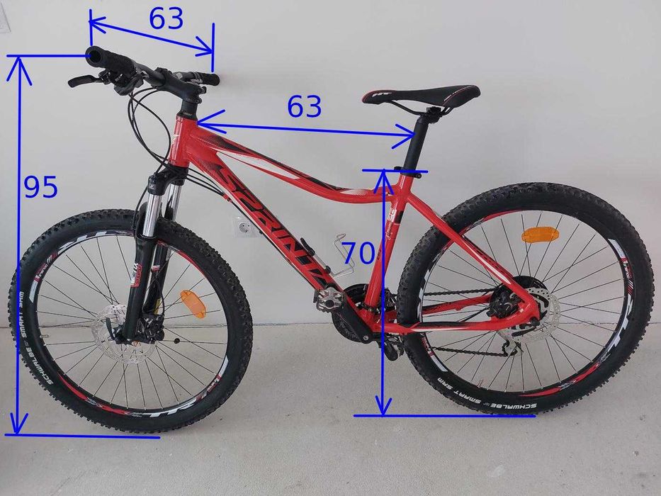 Алуминиев велосипед Sprint Apolon 26" - много запазен!