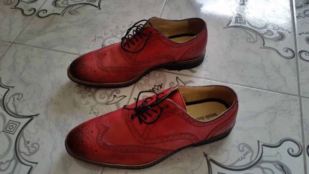 Pantofi piele naturala