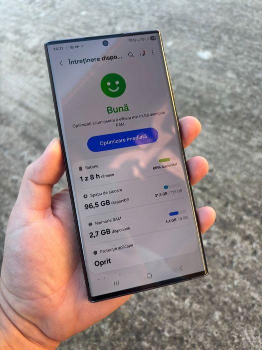 Telefon Samsung Galaxy S22 Ultra Impecabil ca Nou Black Schimb Trimit