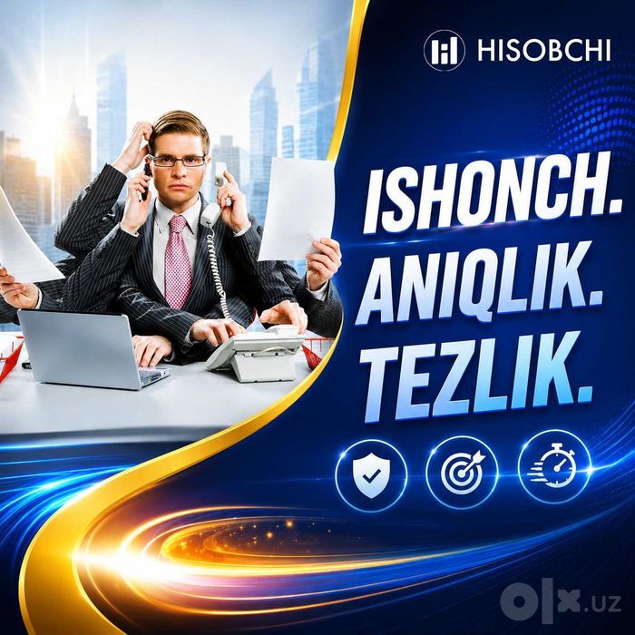 Professional buxgalteriya xizmatlari — HISOBCHI Профбухучет — HISOBCHI
