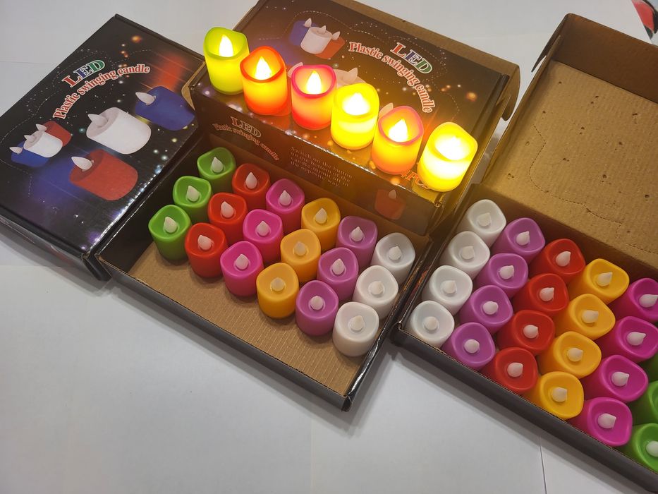 Лед-свечи, плакаты на выписку