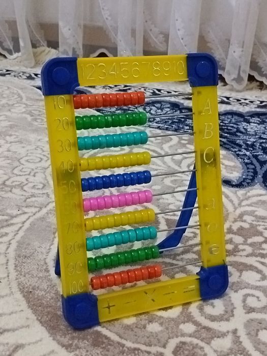 Детские счеты, от 1 до 100