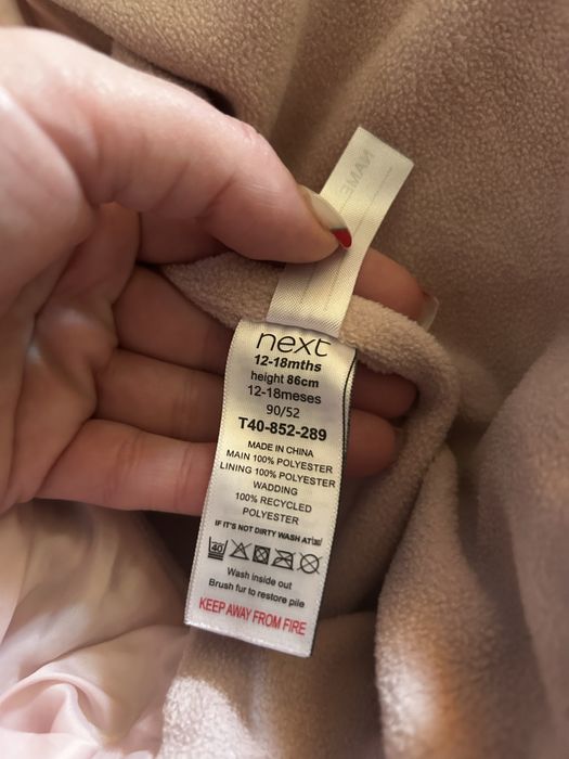 Combinezon Next fete 12-18luni