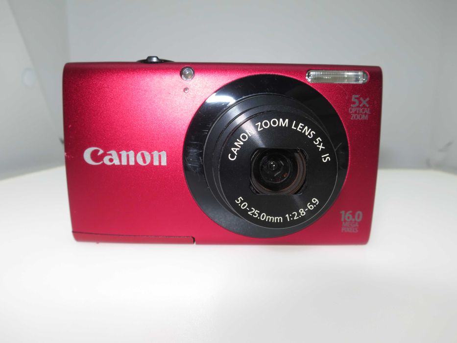 Canon PowerShot A3400 червен компактен цифров фотоапарат камера отличе