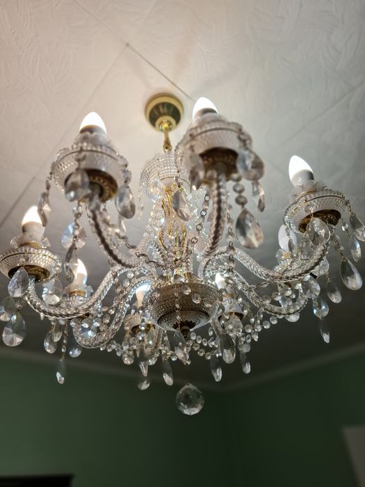 Люстра хрустальная