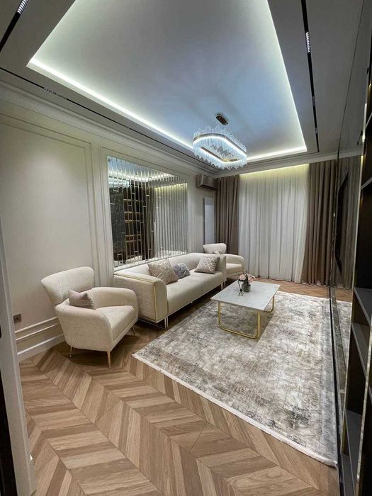 NRG Oybek 2/3/16. ЕВРО ремонт  73м2 с обстановкой, парковка в подарок