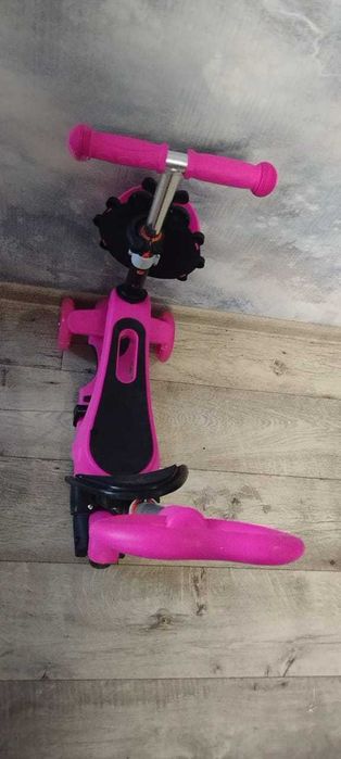 Детский самокат трансформер.