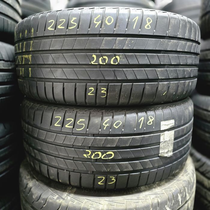 2x 225/40/18 VARA BRIDGESTONE 2023 Stare excelentă