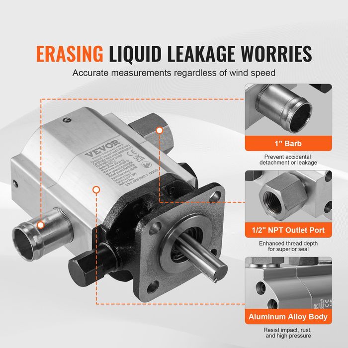 Kit Hidraulic Divizor Busteni,60.6 L/min,Aluminiu,3600 RPM