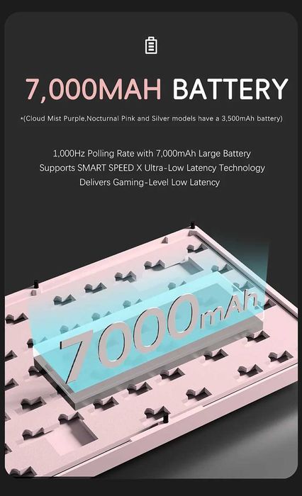 VGN VXE75 V2 Pearl White беспроводная механическая клавиатура