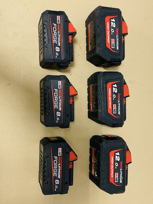 Baterie Milwaukee M18 Forge 8ah 12ah