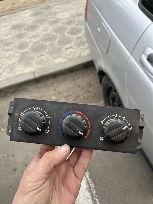 Панель управления на приору