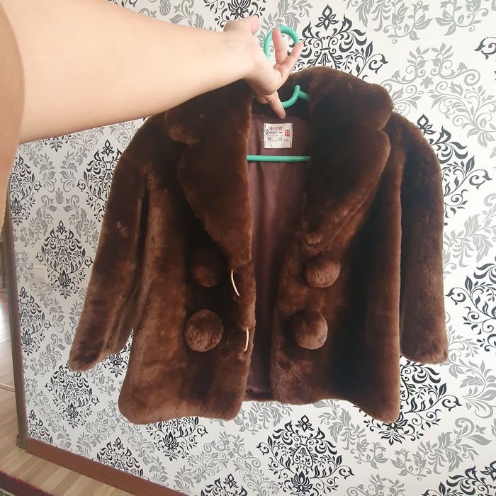 Новая детская цигейка шуба