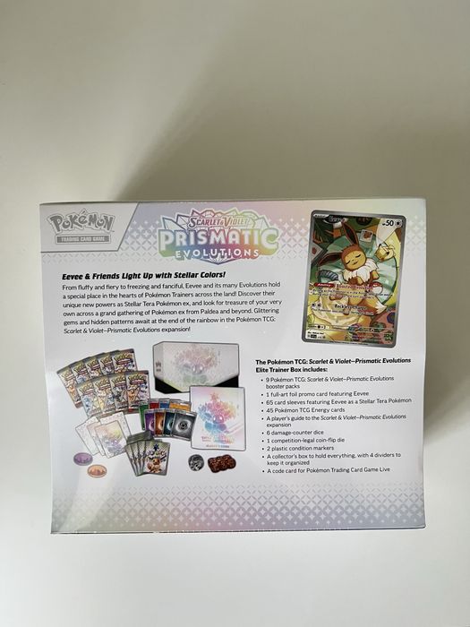 Pokemon Prismatic Evolutions ETB