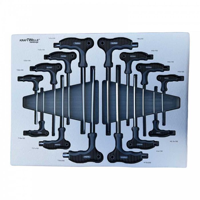 Количка с  7 чекмеджета ,6 пълни с инструменти KRAFTWELLE , XXL-05