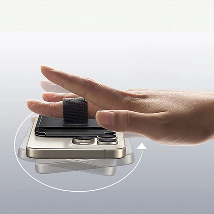 Кожен портфейл Ugreen с вградена поставка за прикрепяне към  с MagSafe