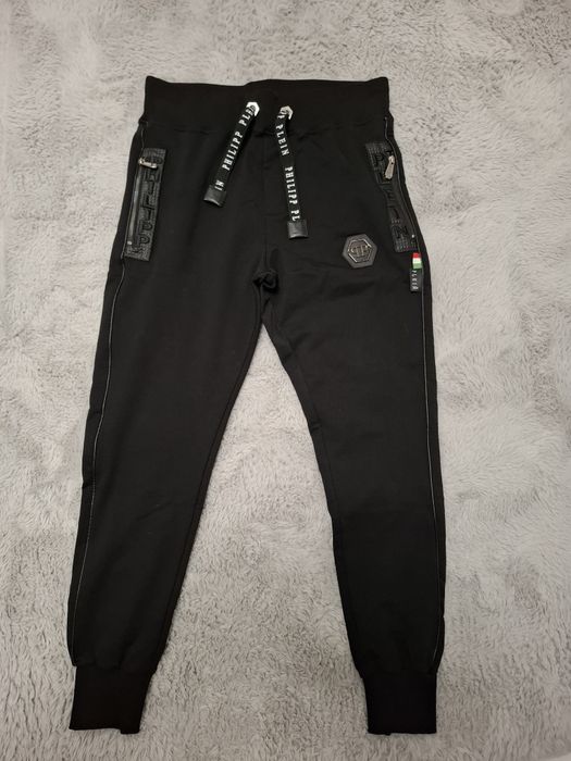 Pantaloni trening negri  100% Cotton