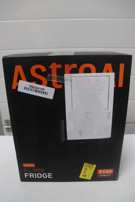 AstroAI Мини хладилник 2.0 Gen, 6 литра/8 кутии, малък хладилник