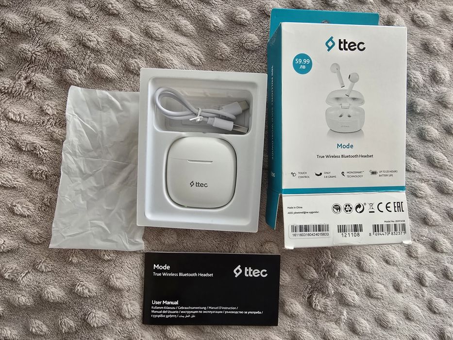 Bluetooth слушалки ttec Mode