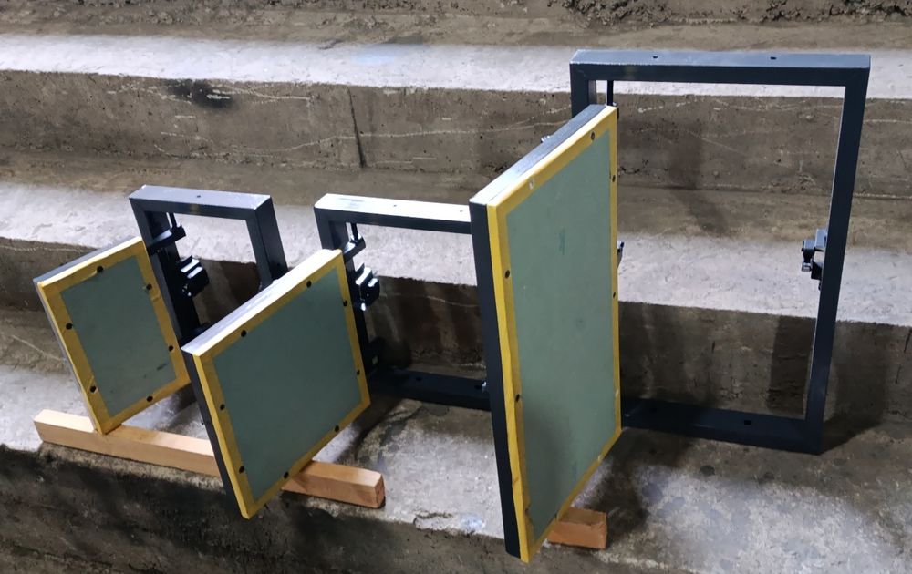 Скрытый люк под плитку