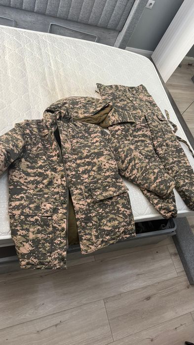 Военный бушлат зимний комплект