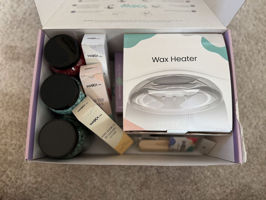 Комплект безболезнена кола маска Waxx me