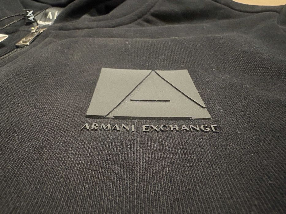 ARMANI EXCHANGE оригинален суичър, черна, Размери: XXL