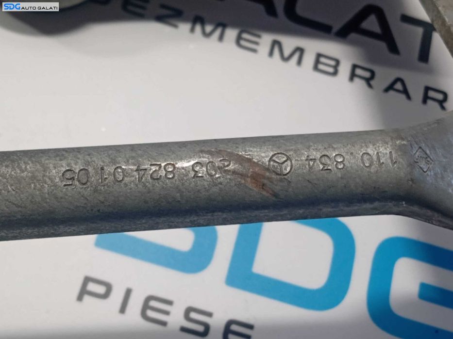 Ansamblu Brat Brate Stergatoare Parbiz Fara Motoras Mercedes Clasa C Class W203 2001 - 2007 Cod A2038240305 A2038240105