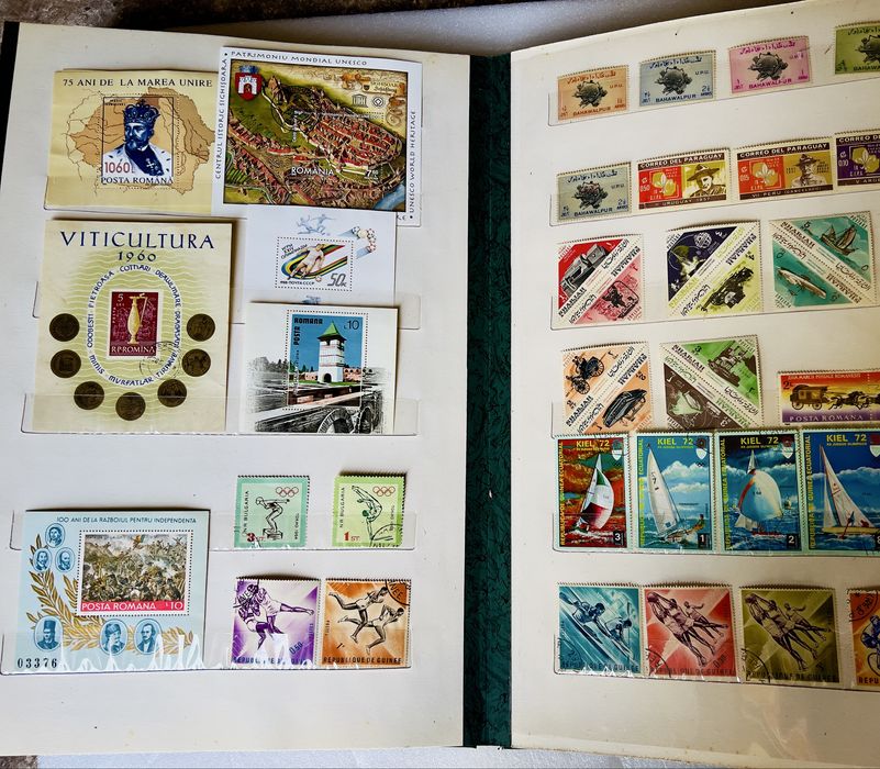 Clasor colite,timbre serii vechi.