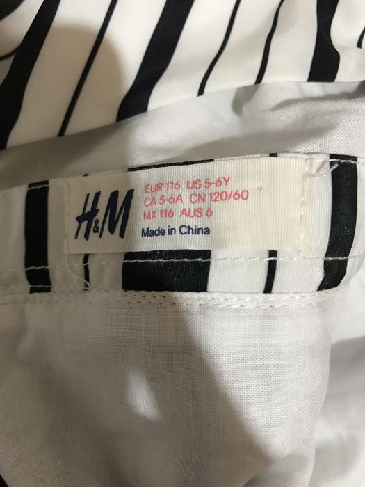 Rochie fete H&M 5-6 ani, 120 cm