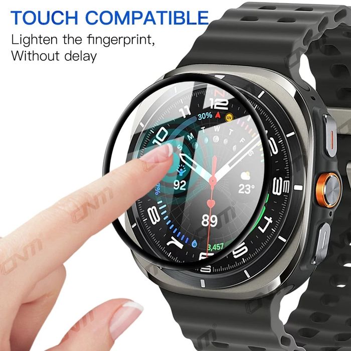 Samsung Galaxy Watch 8 / 7 / FE / Ultra 47 / 5D Протектор за цял екран