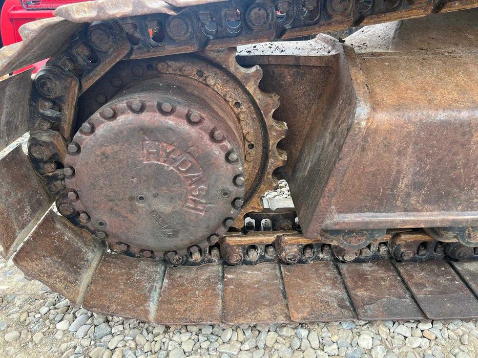 Багер Hyundai Robex 210LC – 22 тона, разтегателно рамо + видео