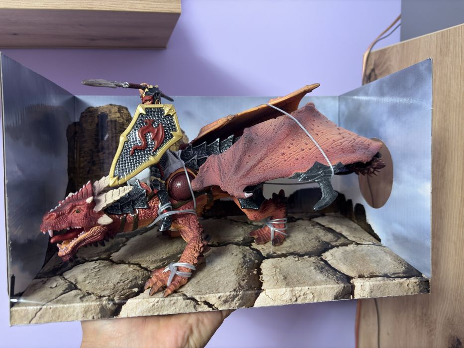 figurine Schleich Eldrador Dragon Rider 70100