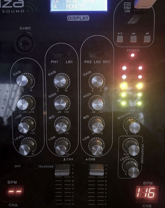 Ibiza 7744 / Skytec STM 3004 Skytek / Citronic CDM 7:2