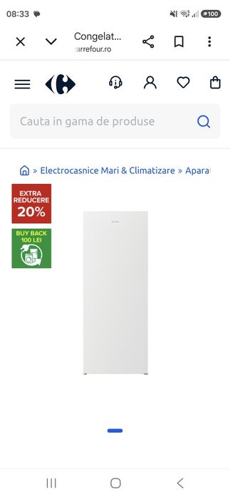 Congelator vertical Arctic AC60250M40W, 215 litri, Clasa energetica E, Alb