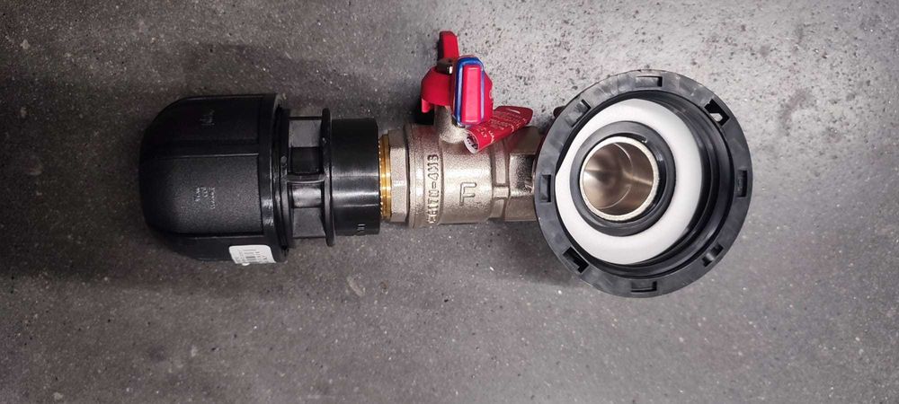 Reductie pentru butoi IBC reducție bazin 1000 L adaptor pentru cub