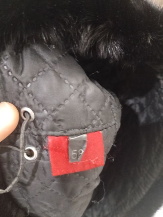 Шапка ушанка мужская